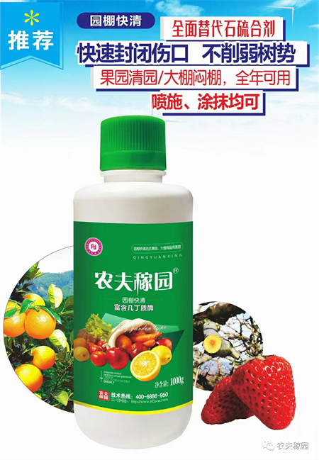 清园利器，***替代石硫合剂，果树蔬菜全年可用的清园剂